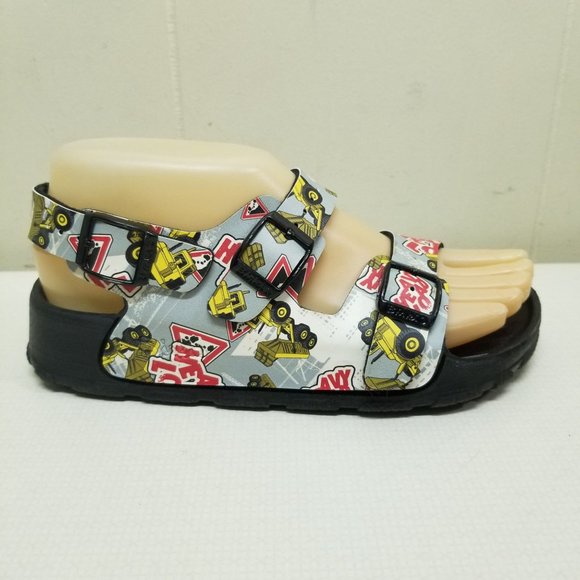 Birkis Birkenstock Youth S 34 Sandals Construction Heavy Load Dump Truck 3 3.5 - Picture 9 of 12